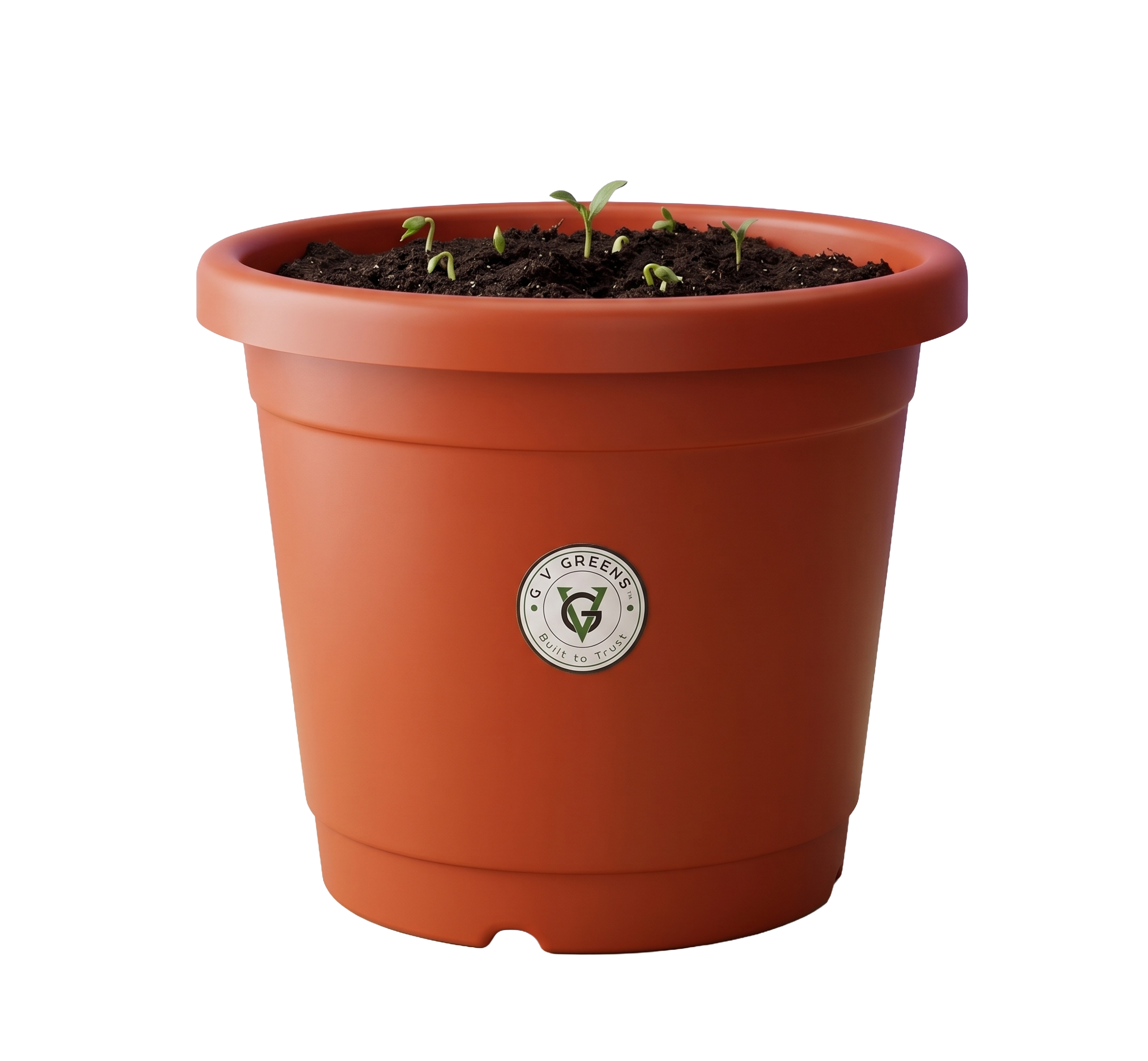 Red Nursery Pot